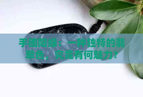 手镯阳绿：一种独特的翡翠色，究竟有何魅力？