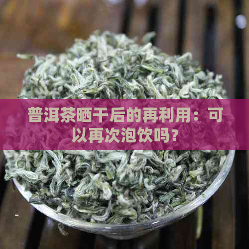 普洱茶晒干后的再利用：可以再次泡饮吗？