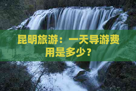 昆明旅游：一天导游费用是多少？