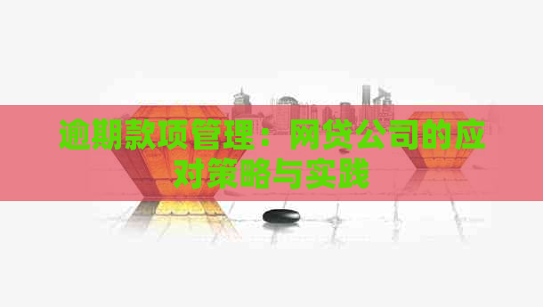 逾期款项管理：网贷公司的应对策略与实践