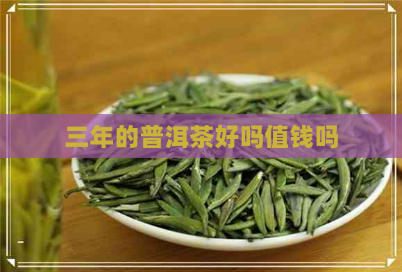 三年的普洱茶好吗值钱吗