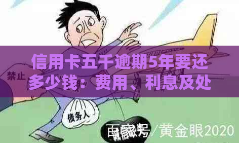 信用卡五千逾期5年要还多少钱：费用、利息及处理方法全解析