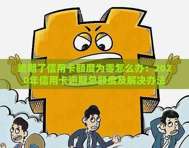 逾期了信用卡额度为零怎么办：2020年信用卡逾期总额度及解决办法