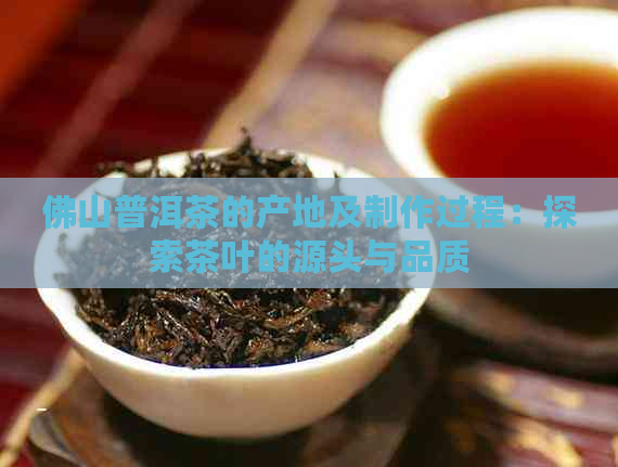 佛山普洱茶的产地及制作过程：探索茶叶的源头与品质