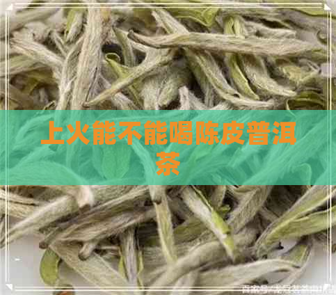 上火能不能喝陈皮普洱茶