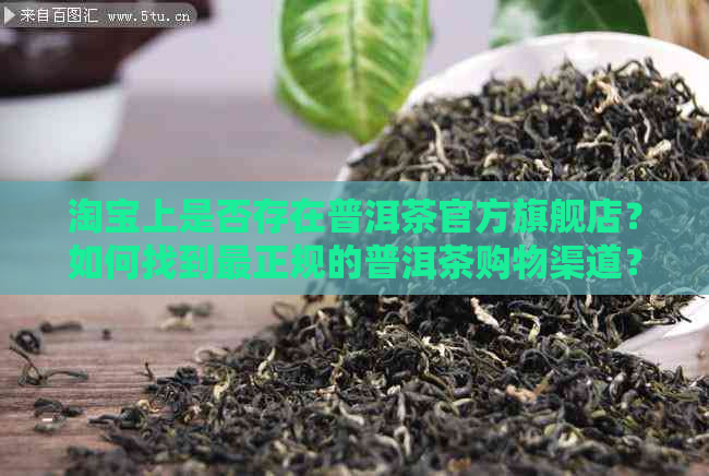 淘宝上是否存在普洱茶官方旗舰店？如何找到最正规的普洱茶购物渠道？