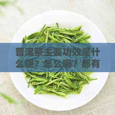 普洱茶主要功效是什么呢？怎么喝？都有哪些功效？