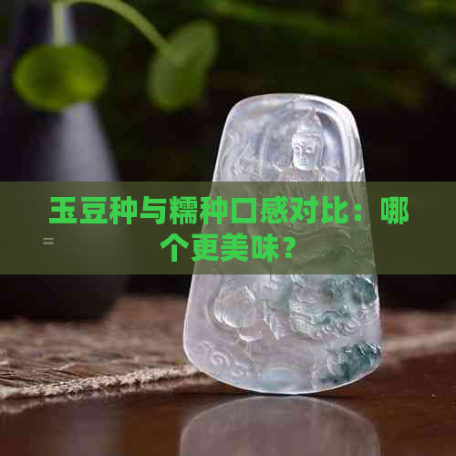 玉豆种与糯种口感对比：哪个更美味？