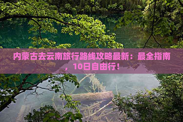 内蒙古去云南旅行路线攻略最新：最全指南，10日自由行！