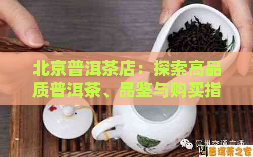 北京普洱茶店：探索高品质普洱茶、品鉴与购买指南