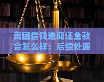 美团借钱逾期还全款会怎么样：后续处理与还款要求