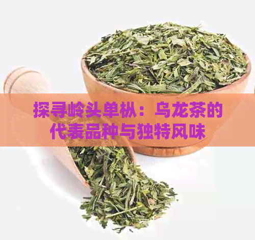 探寻岭头单枞：乌龙茶的代表品种与独特风味