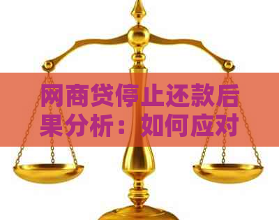 网商贷停止还款后果分析：如何应对？