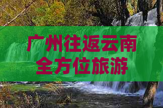 广州往返云南全方位旅游路线规划与指南，解决用户可能遇到的所有问题