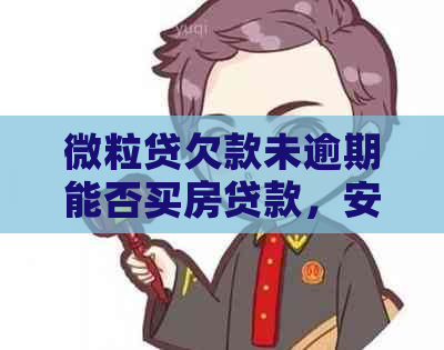 微粒贷欠款未逾期能否买房贷款，安全吗？