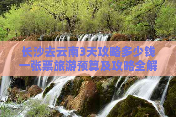 长沙去云南3天攻略多少钱一张票旅游预算及攻略全解