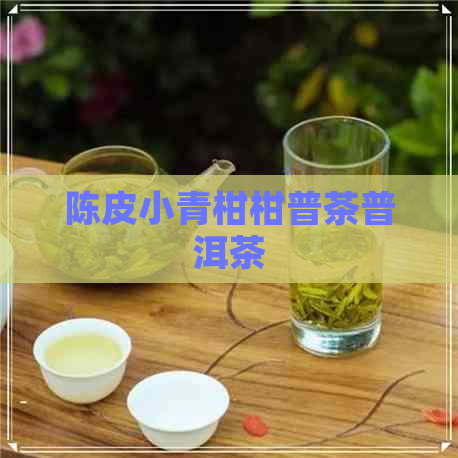 陈皮小青柑柑普茶普洱茶