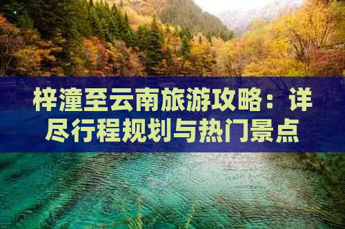 梓潼至云南旅游攻略：详尽行程规划与热门景点推荐，一网打尽所有信息！