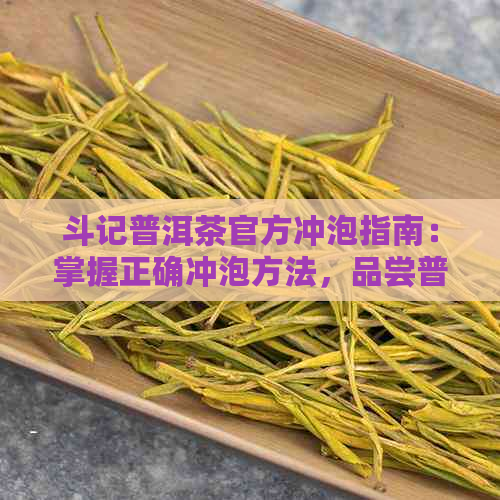 斗记普洱茶官方冲泡指南：掌握正确冲泡方法，品尝普洱茶的极致口感