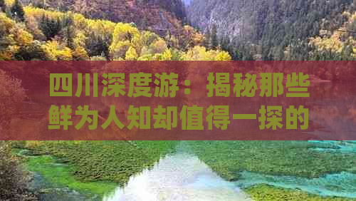 四川深度游：揭秘那些鲜为人知却值得一探的绝佳景点