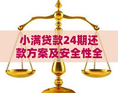 小满贷款24期还款方案及安全性全面解析，提前还款是否可行？