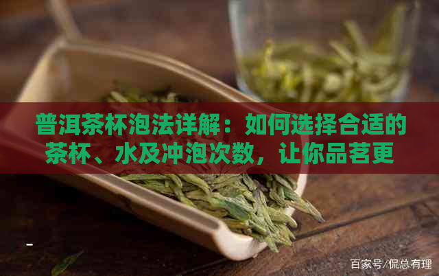 普洱茶杯泡法详解：如何选择合适的茶杯、水及冲泡次数，让你品茗更享受