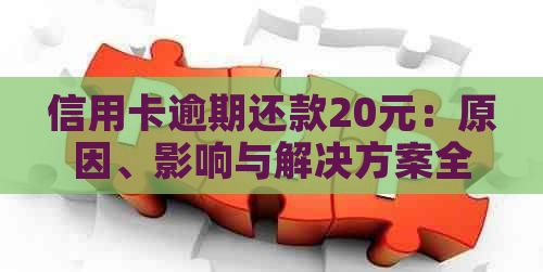 信用卡逾期还款20元：原因、影响与解决方案全面解析