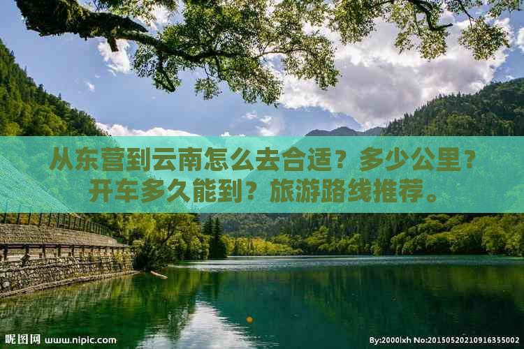 从东营到云南怎么去合适？多少公里？开车多久能到？旅游路线推荐。