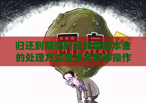 归还到期临时周转借款本金的处理方式及本月具体操作