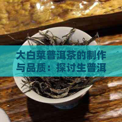 大白菜普洱茶的制作与品质：探讨生普洱熟普洱的区别