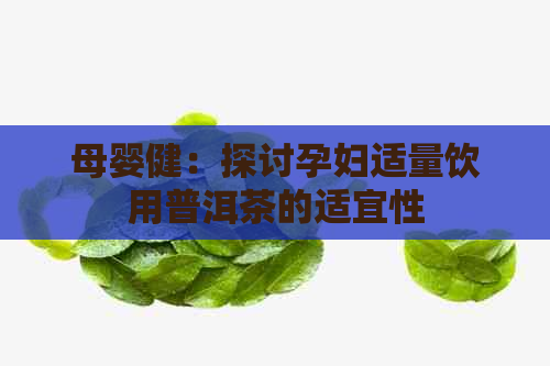 母婴健：探讨孕妇适量饮用普洱茶的适宜性