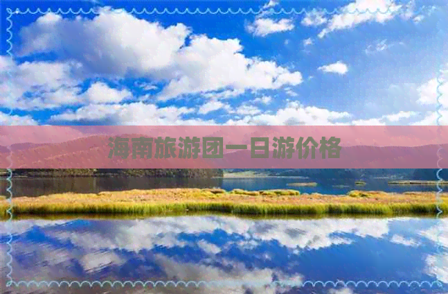 海南旅游团一日游价格