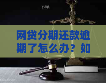 网贷分期还款逾期了怎么办？如何处理？