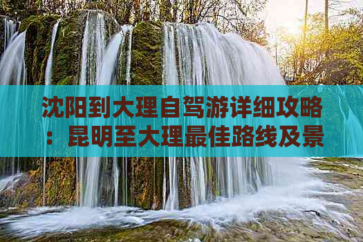 沈阳到大理自驾游详细攻略：昆明至大理更佳路线及景点推荐