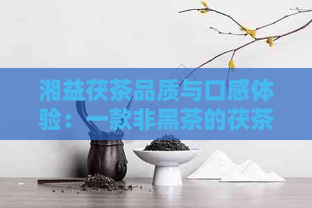 湘益茯茶品质与口感体验：一款非黑茶的茯茶怎么样？