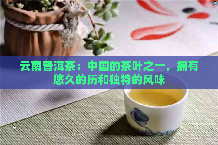 云南普洱茶：中国的茶叶之一，拥有悠久的历和独特的风味