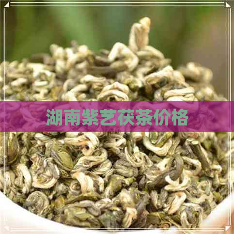 湖南紫艺茯茶价格