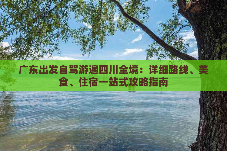 广东出发自驾游遍四川全境：详细路线、美食、住宿一站式攻略指南