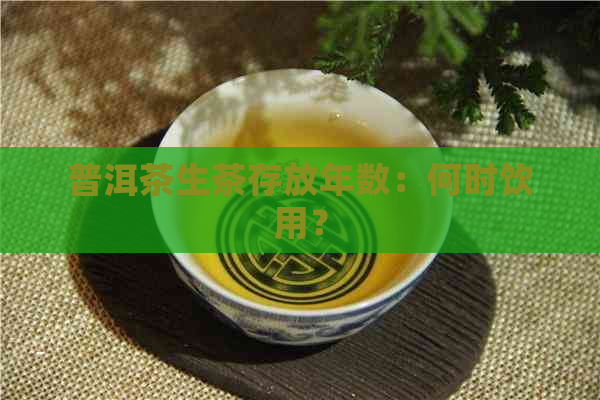 普洱茶生茶存放年数：何时饮用？