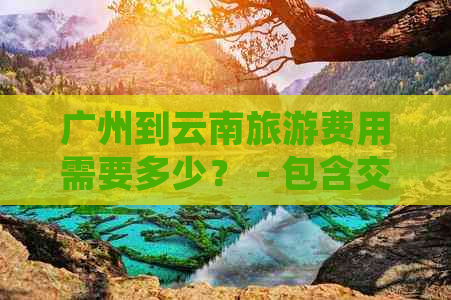 广州到云南旅游费用需要多少？ - 包含交通、住宿和景点门票等预算分析