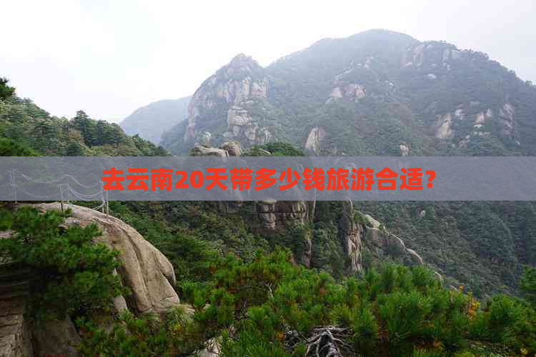 去云南20天带多少钱旅游合适？