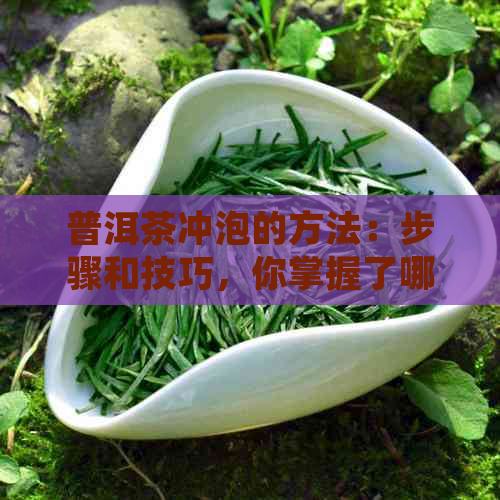 普洱茶冲泡的方法：步骤和技巧，你掌握了哪些？