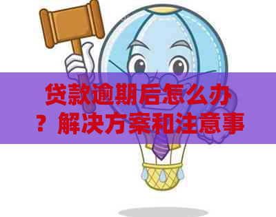 贷款逾期后怎么办？解决方案和注意事项一文解析