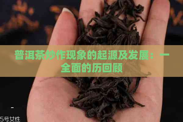 普洱茶炒作现象的起源及发展：一全面的历回顾