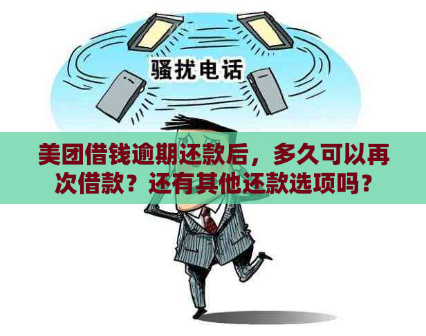 美团借钱逾期还款后，多久可以再次借款？还有其他还款选项吗？