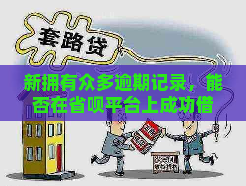 新拥有众多逾期记录，能否在省呗平台上成功借款？