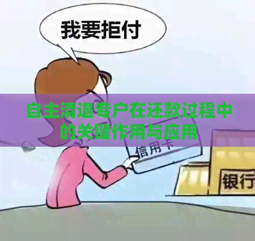 自主清退专户在还款过程中的关键作用与应用