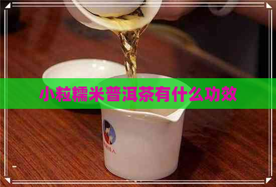 小粒糯米普洱茶有什么功效