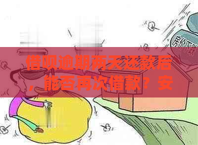 借呗逾期两天还款后，能否再次借款？安全吗？怎么操作？