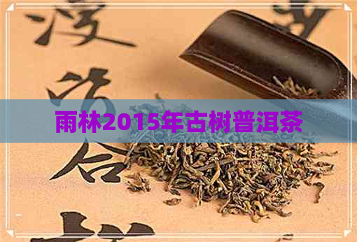 雨林2015年古树普洱茶